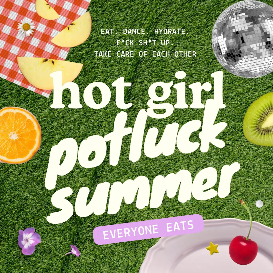 Daylong Potluck Summer!!! 🪩💃🏾🧺