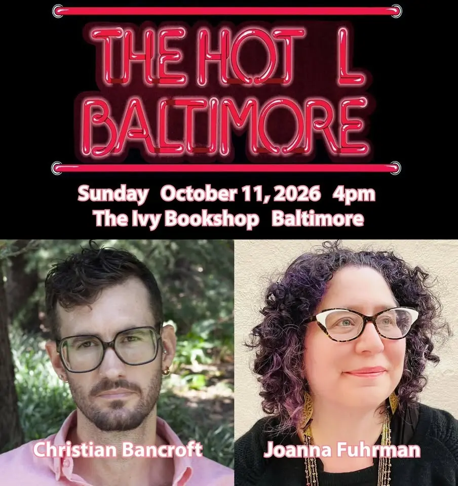 Christian Bancroft & Joanna Fuhrman POETRY READING