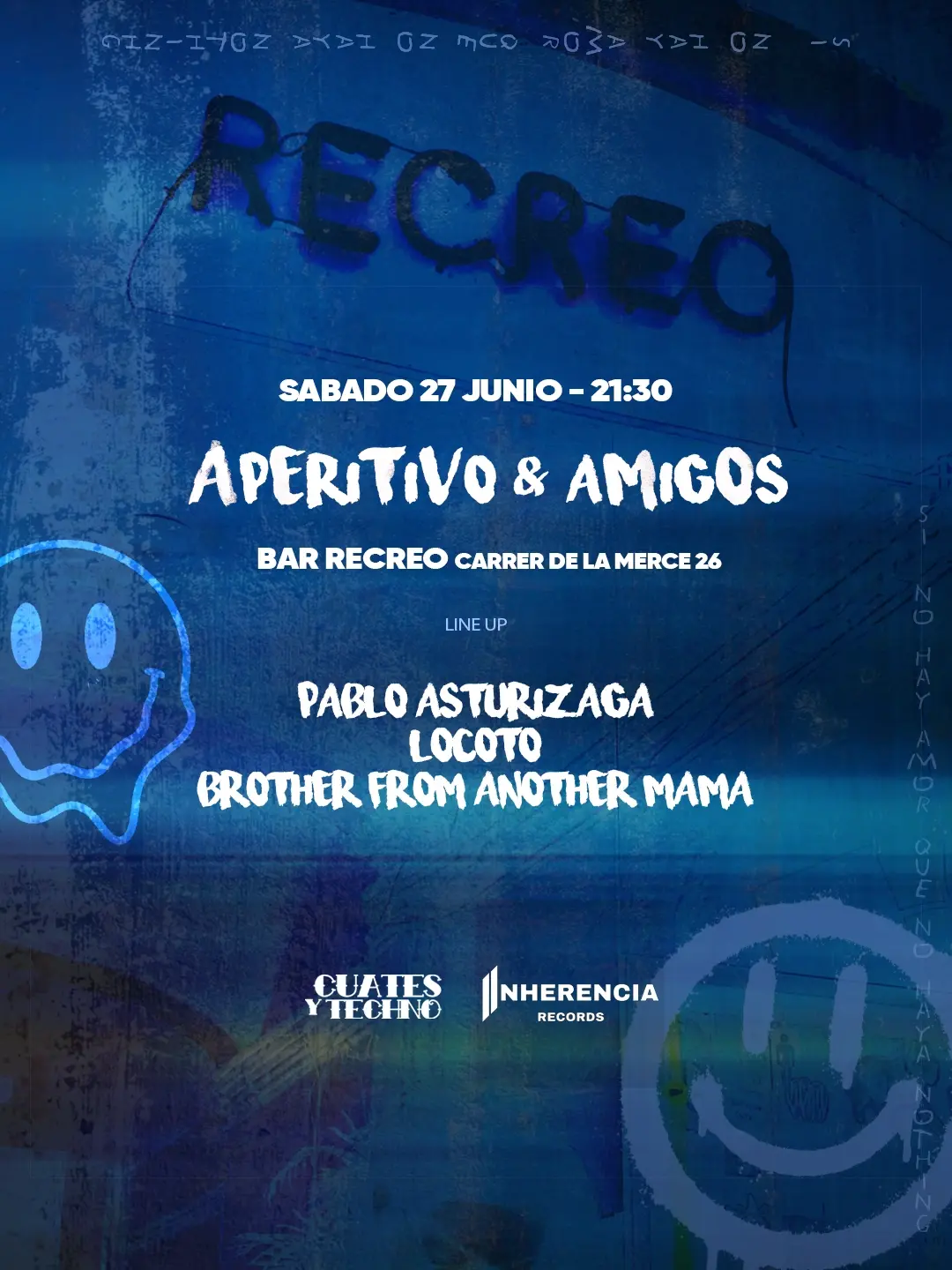 Cuates Y Techno X Aperitivo y Amigos