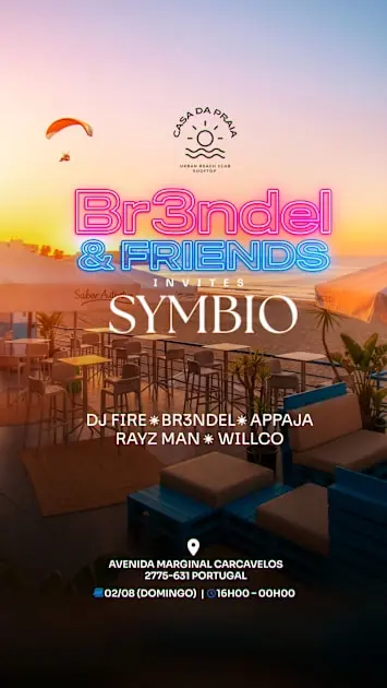 Br3ndel & Friends Invites Symbio