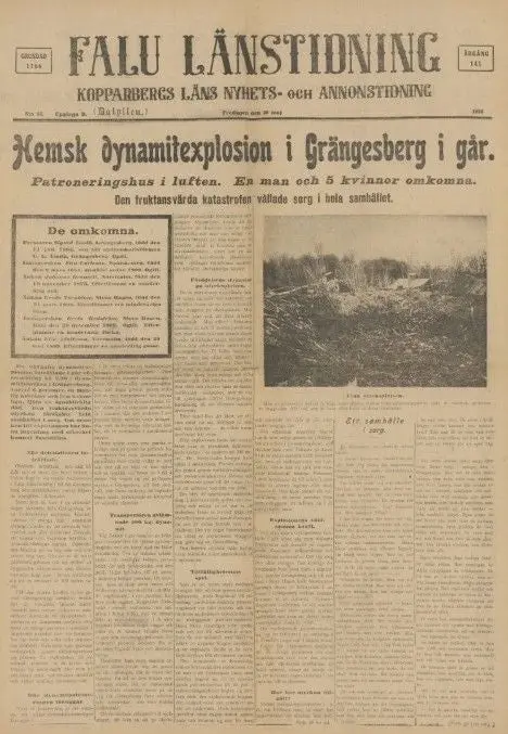 Utställning Grängesbergs bibliotek