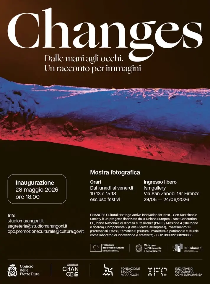 Changes. Dalle mani agli occhi | Studio Marangoni per Opificio delle Pietre Dure