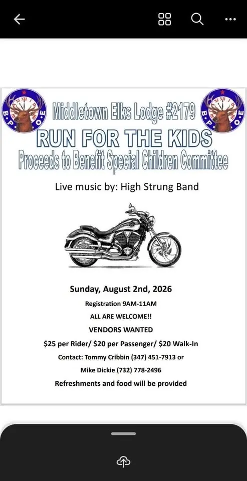 High Strung at Middletown Elks Bike Run