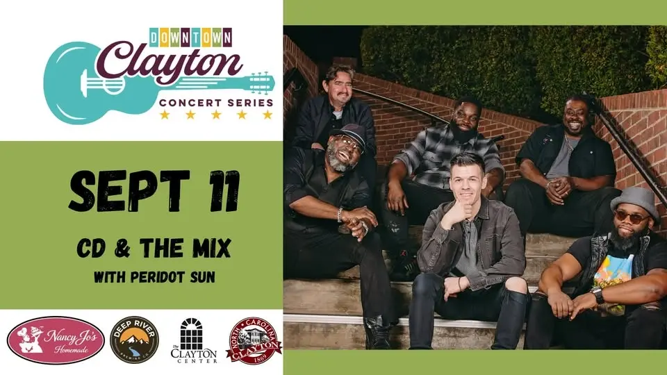 Downtown Clayton Concert: CD & The Mix with Peridot Sun
