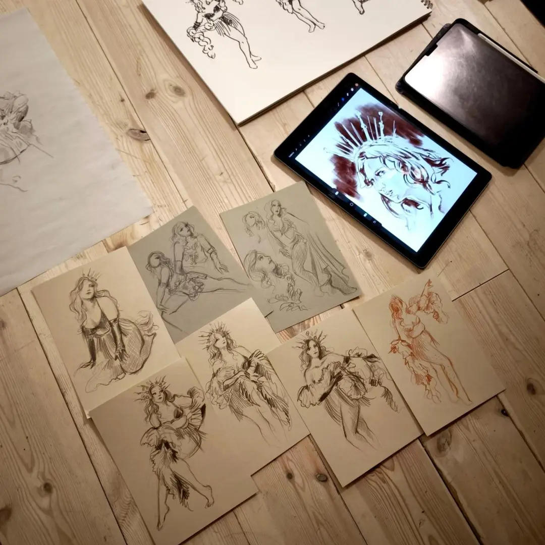 ThirdPlace - Kroki with Aslisu Art & Sthlm Life Drawing Sessions