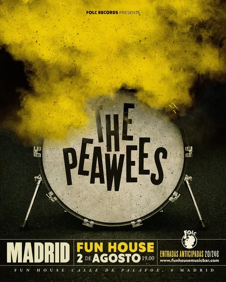 THE PEAWEES en Madrid
