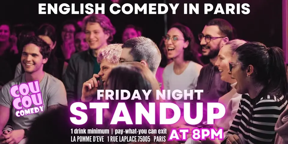 English Comedy in Paris: Friday Night Stand Up