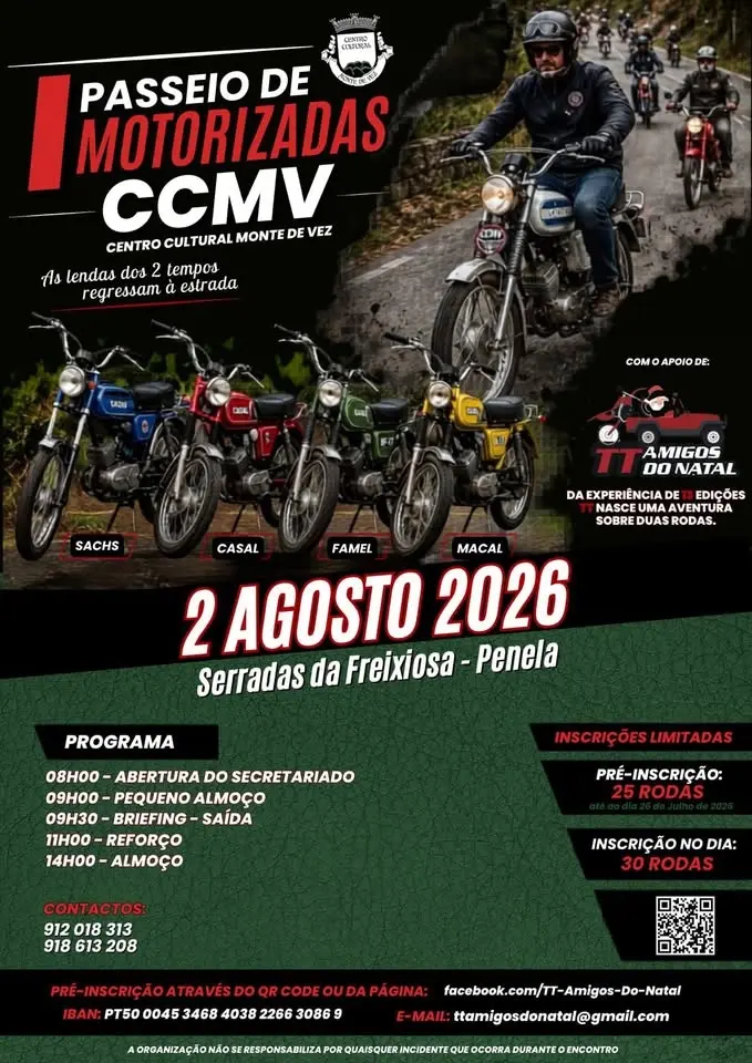 I Passeio de Motorizadas CCMV