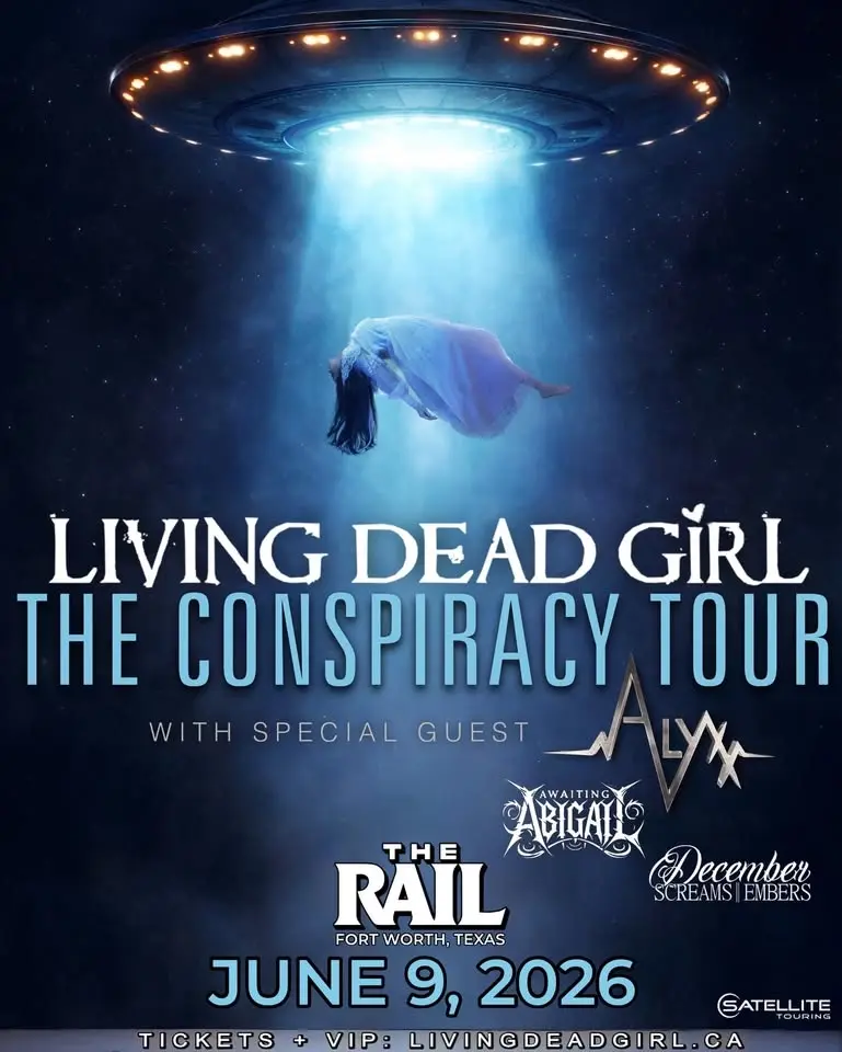 Living Dead Girl and more at The Rail in Fort Worth!