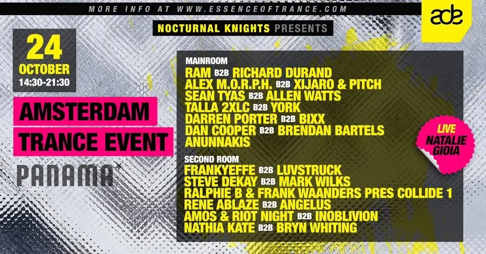 Nocturnal Knights pres Amsterdam Trance Event