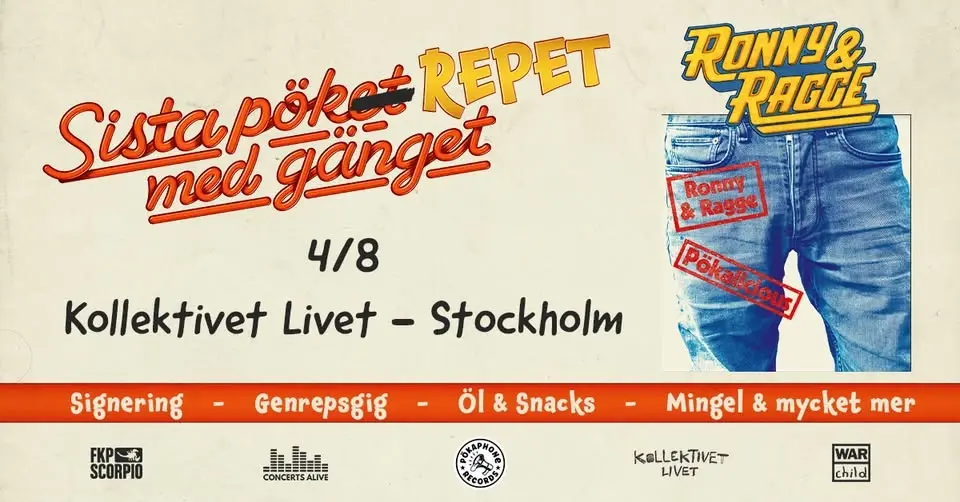 Ronny & Ragge – Pökrepet | Stockholm