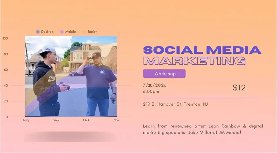 Social Media Workshop with Leon Rainbow & Jake Miller