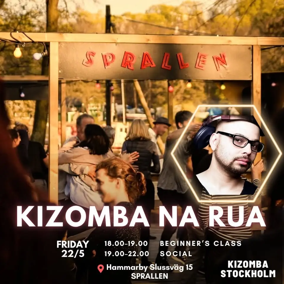 Kizomba Na Rua – Fredagsspontan