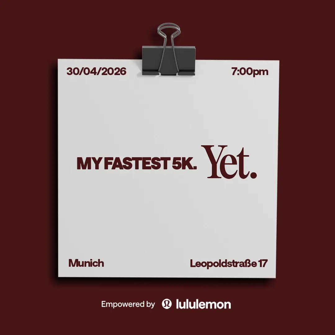 MY FASTEST 5K YET + AFTERPARTY. empowered by lululemon
