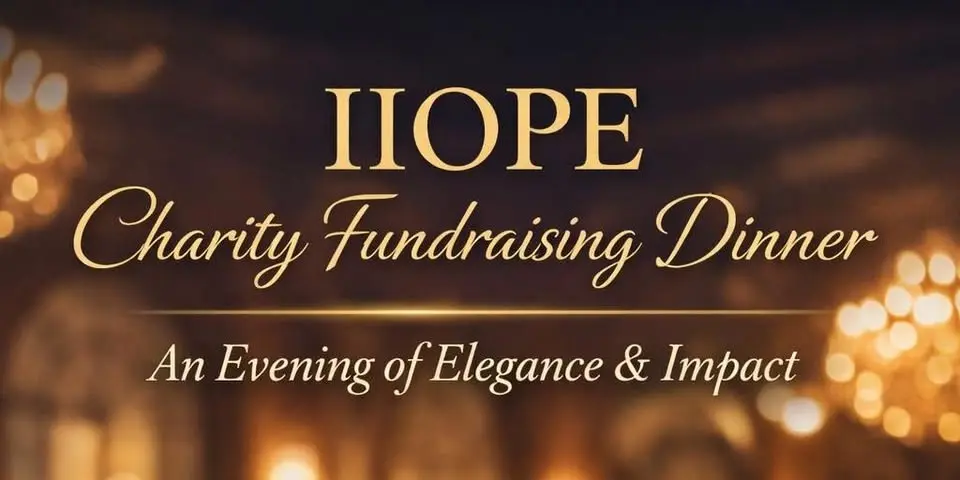 IIOPE Charity Fundraising Dinner