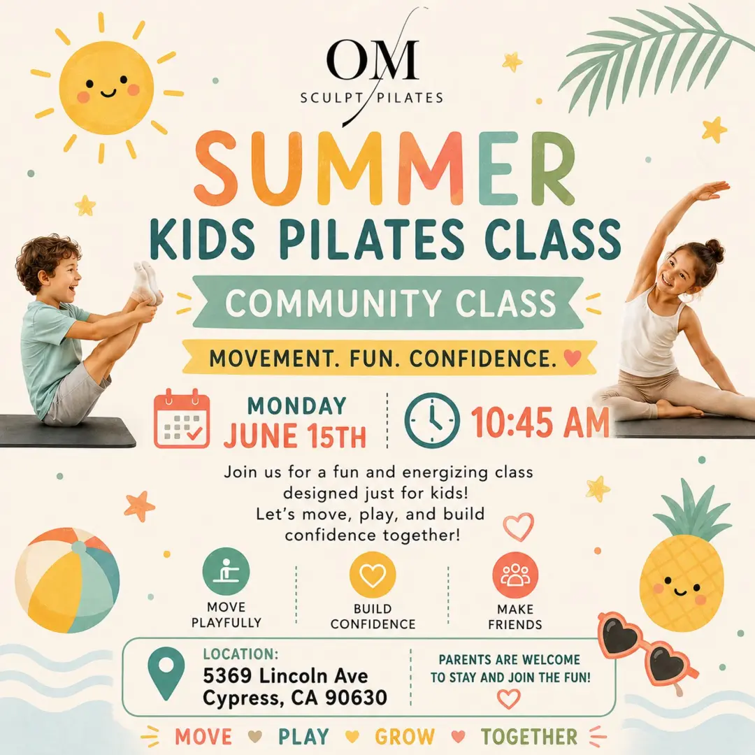 Community Kids Pilates Class Brought To You By The Mini CEO’s