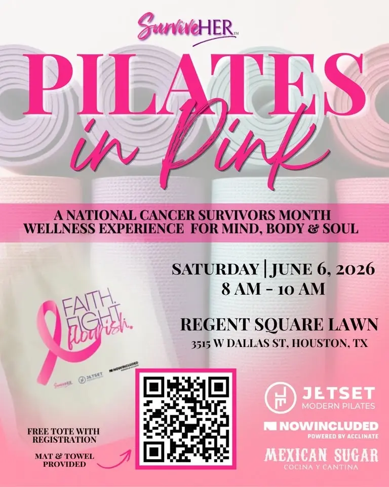 Pilates in Pink: National Cancer Survivors Month Wellness Experience