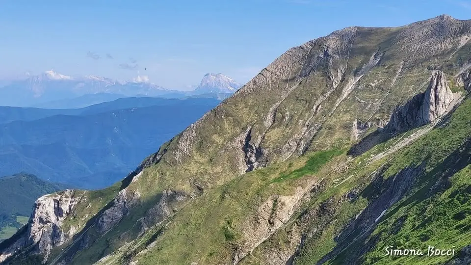 Stelle, Alba, M. VETTORE - M. TORRONE - SASSO D'ANDRE' • Anello da S.Maria in Pantano, Montegallo