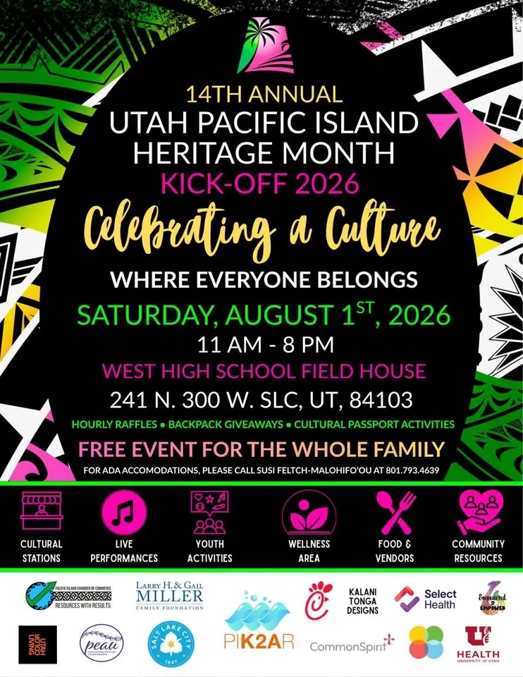 14th Annual Utah Pacific Island Heritage Month Kick Off