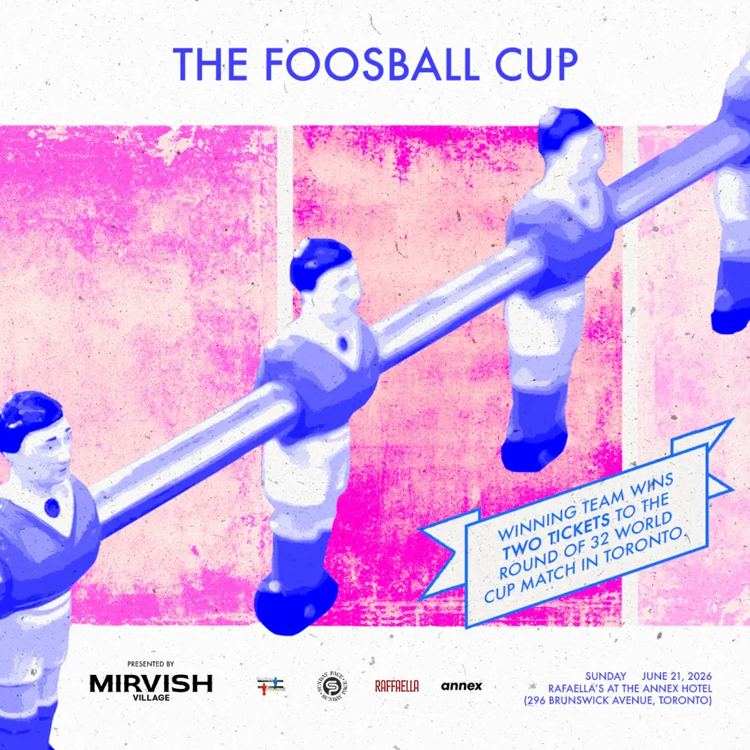 The Foosball Cup Presented By Mirvish Village
