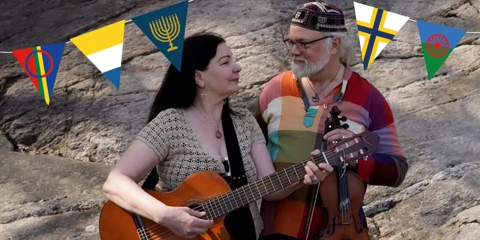 Konsert: Romsk och judisk musik med Krilja Duo och Salamander Duo