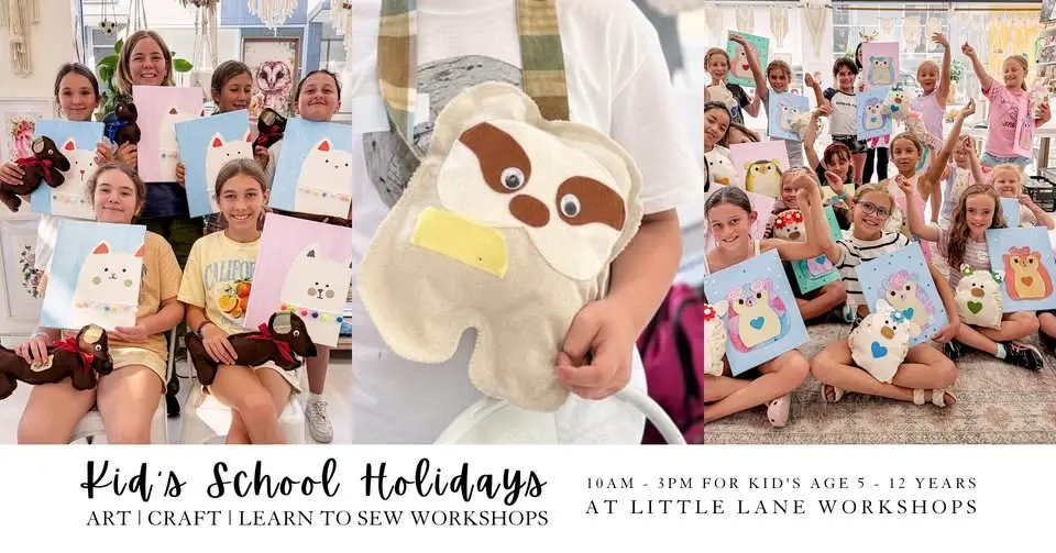 School Holiday Art & Craft Workshops