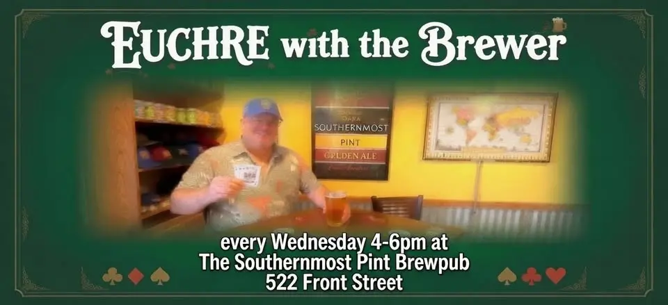Euchre with the Brewer.