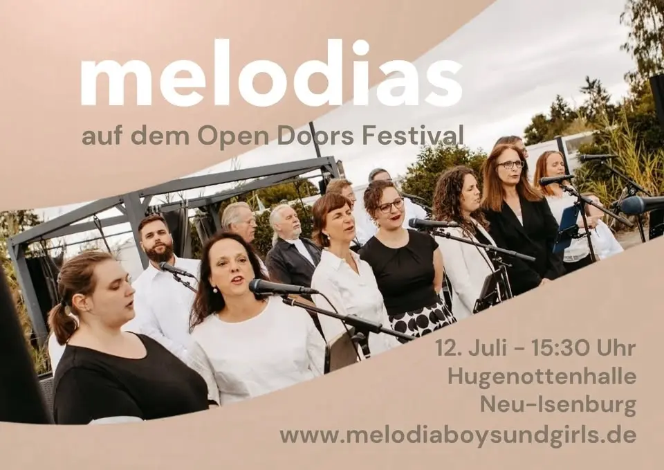 Melodias live auf dem Open Doors