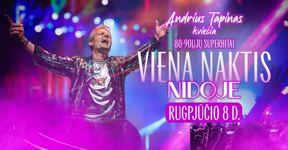 Viena naktis Nidoje 2026