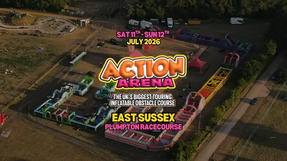Action Arena East Sussex • UK'S LARGEST Inflatable Obstacle Course