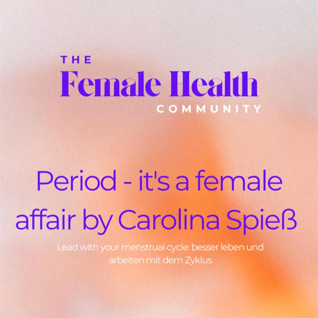 Female Health Community: Period - It's a Female Affair 🩸