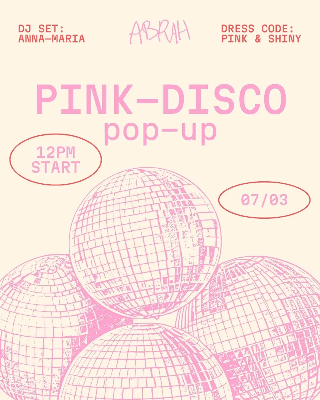 Pink & Shiny Day Party @ Abrah