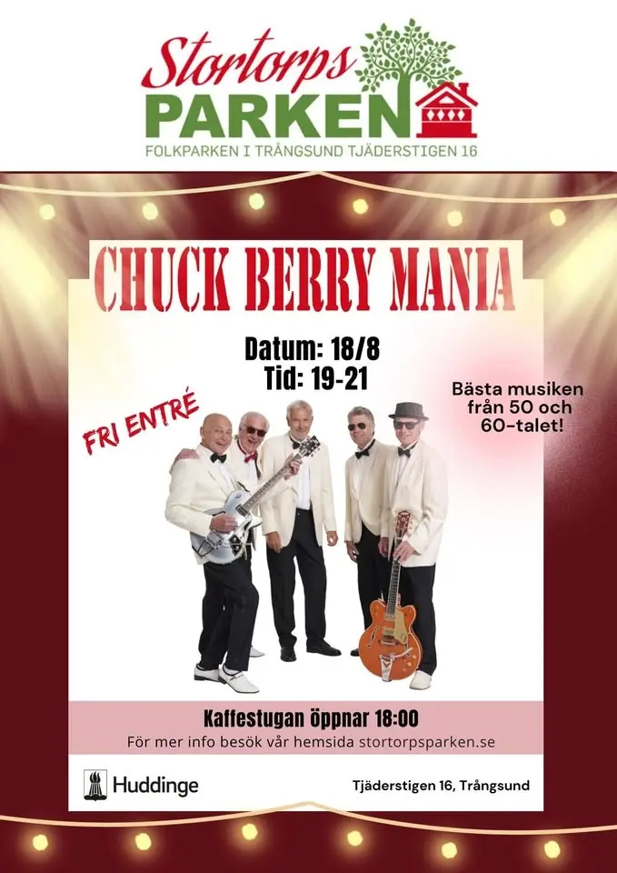 🎸🔥 CHUCK BERRY MANIA – 50‑ & 60‑TALSMUSIK! 🔥🎶