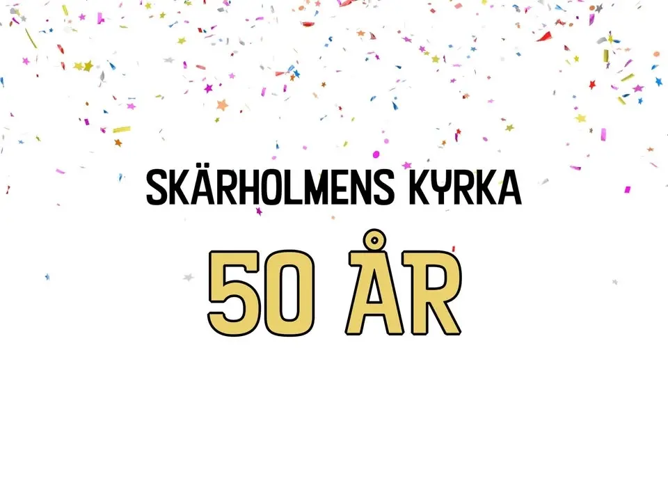 Kyrkan fyller 50!
