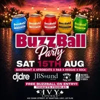 Buzzball Bashment Party at Ivy Lounge