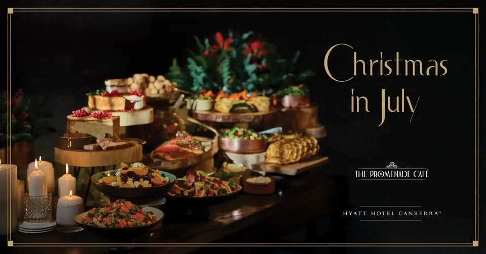 Christmas in July at Hyatt Hotel Canberra