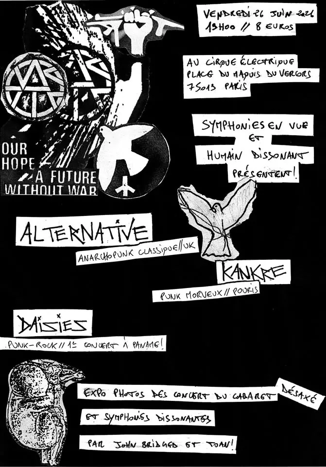 ALTERNATIVE / KANKRE / DAISIES + un autre groupe!
