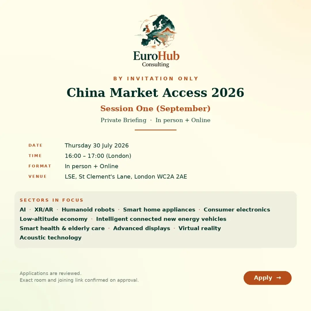 Test the China market this September — Briefing Registration