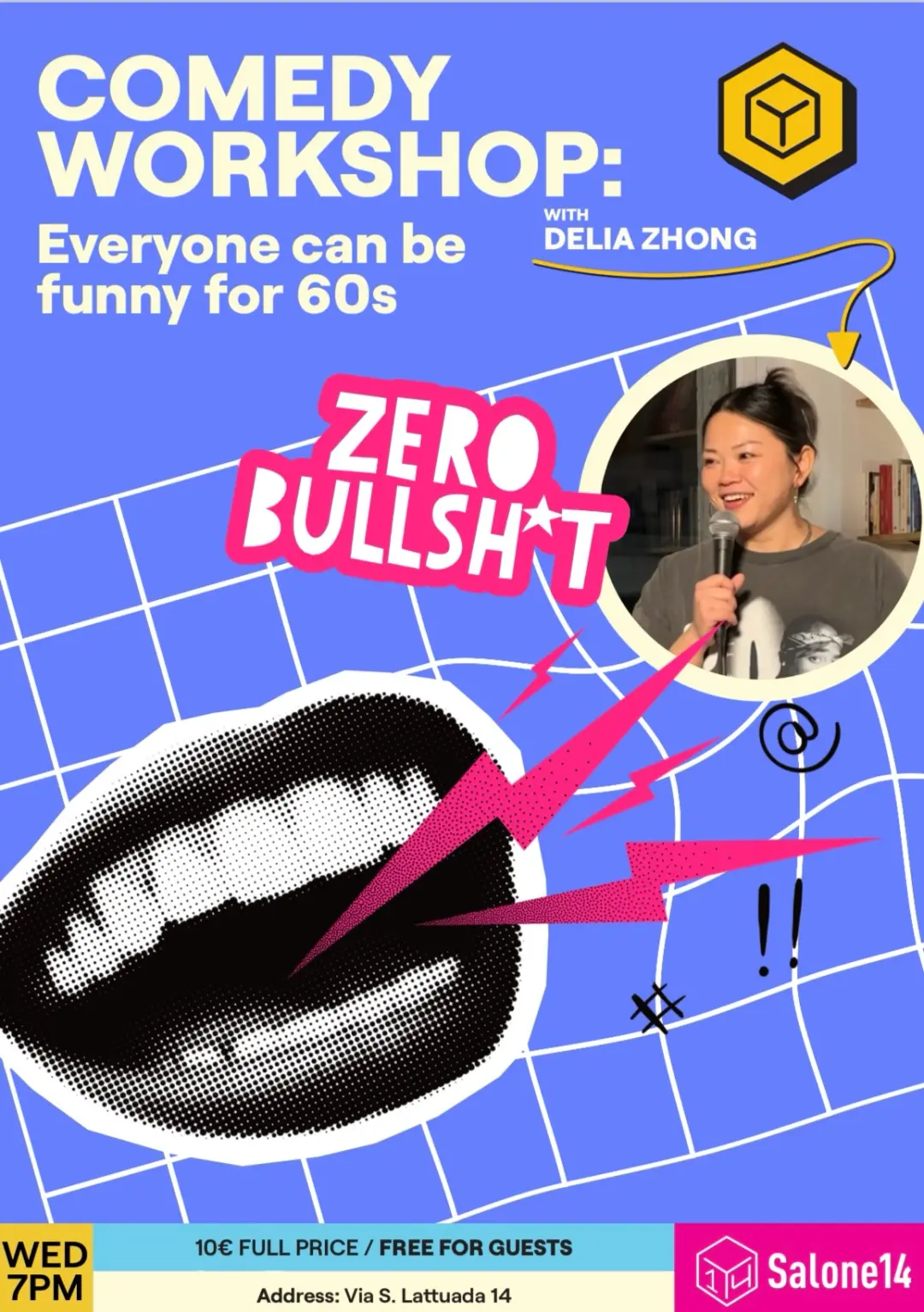 Yellowdicomedy - Standup comedy workshop - jokes writing and performing