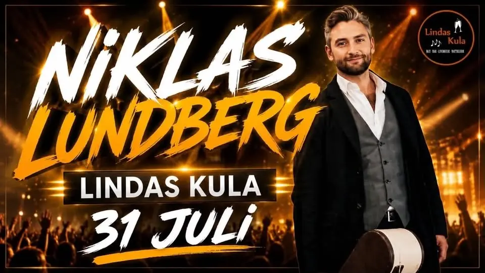NIKLAS LUNDBERG 31 JULI LINDAS KULA
