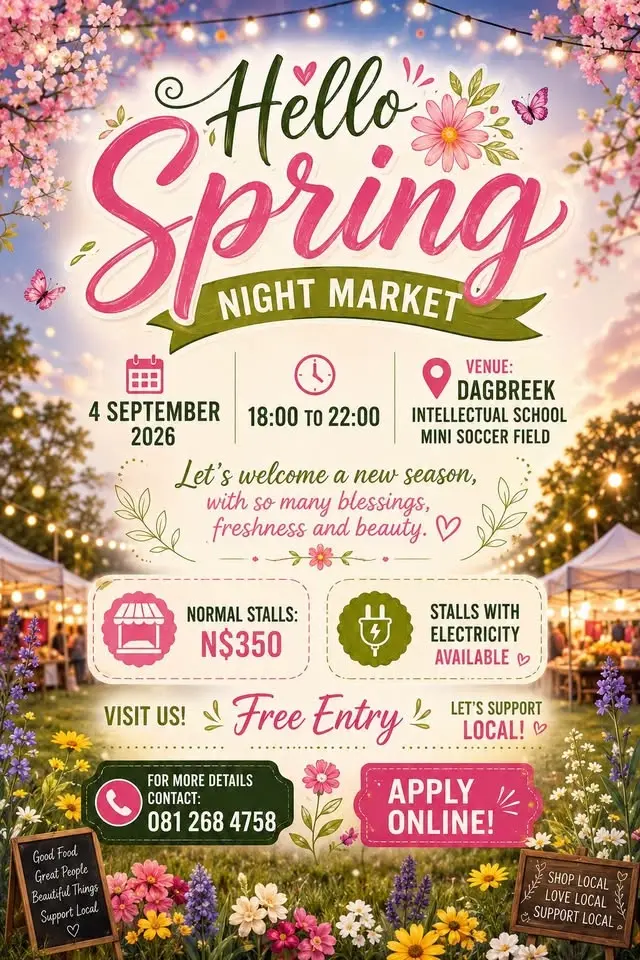 "Hello Spring" Night Market 🌻