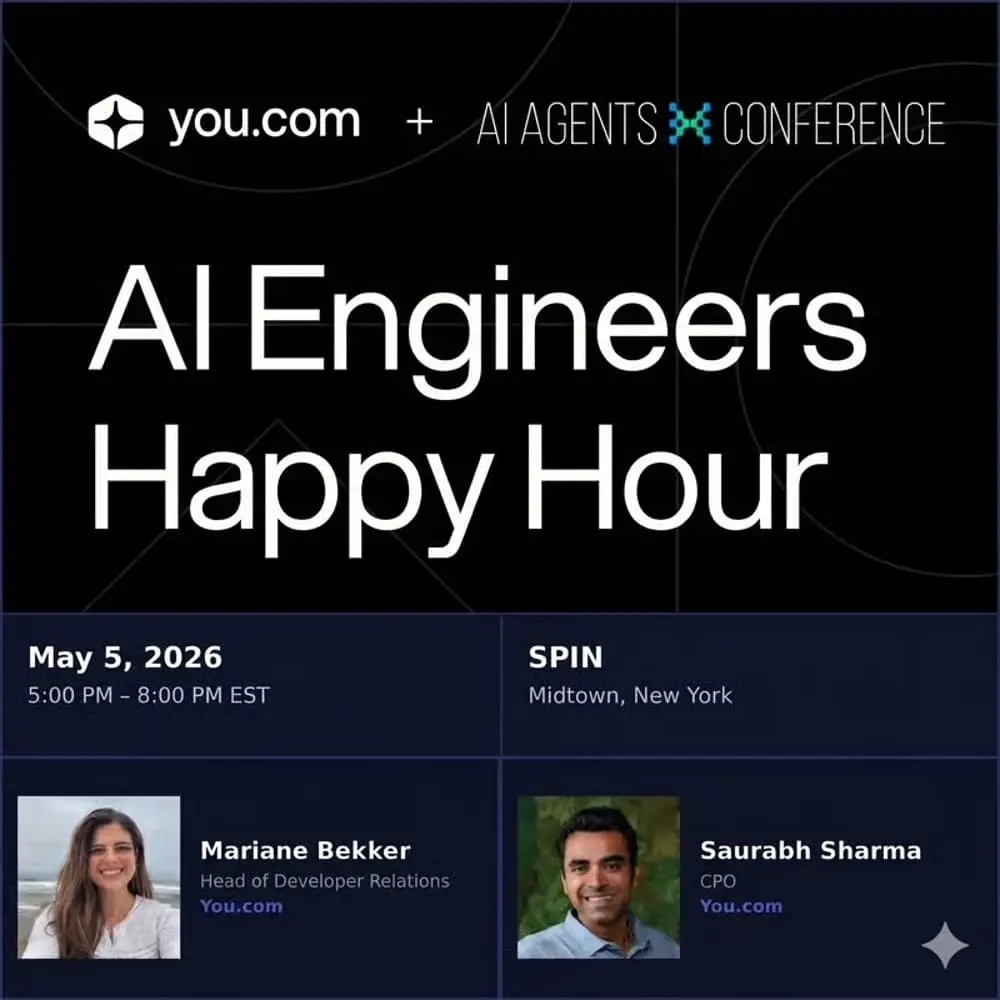 AI Engineers Happy Hour at Spin 🏓 during AI Agent Conference