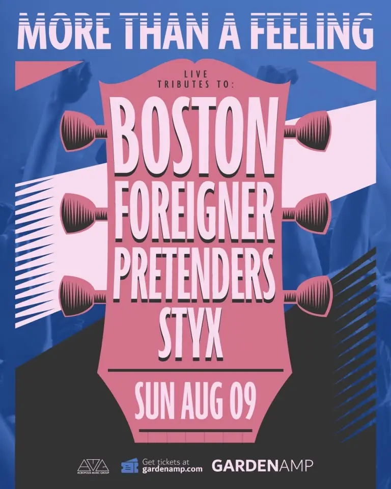 Boston, Foreigner, Styx, The Pretenders Tributes - More Than A Feeling