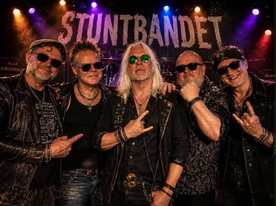 STUNTBANDET spiller DEEP PURPLE
