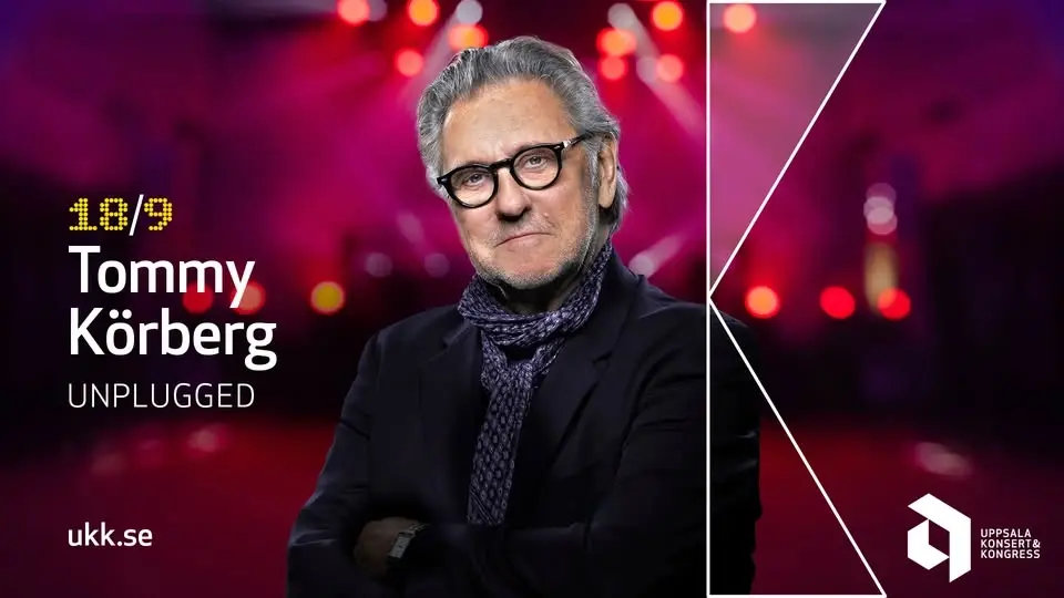 Tommy Körberg – Unplugged • 18/9 • Uppsala Konsert & Kongress