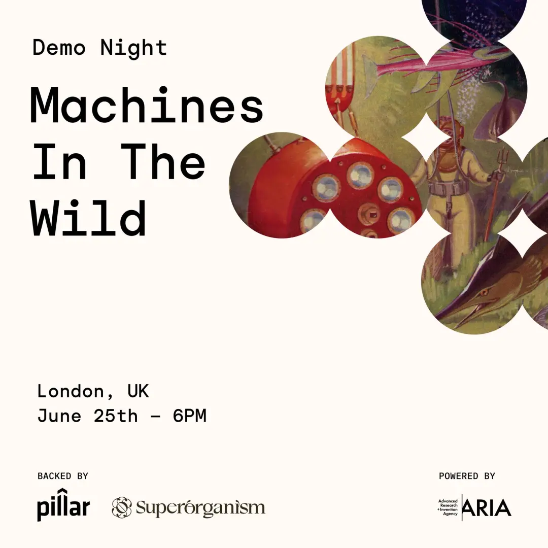 Machines in the Wild Demo Night: AI x Hardware for Resilience