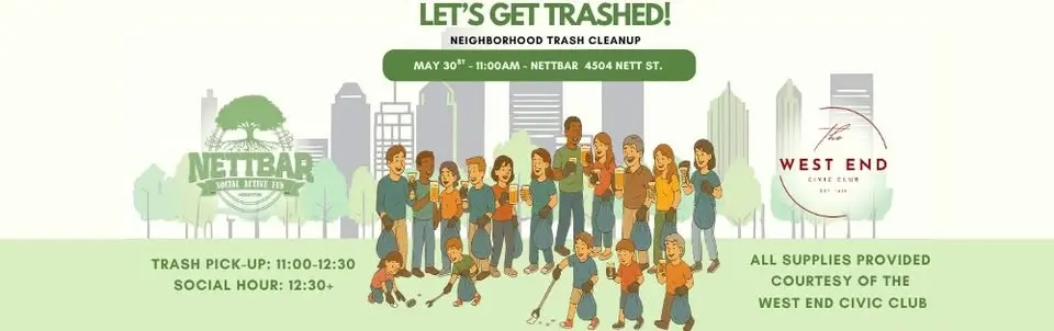 Let's Get Trashed! Neighborhood Trash Pick-up