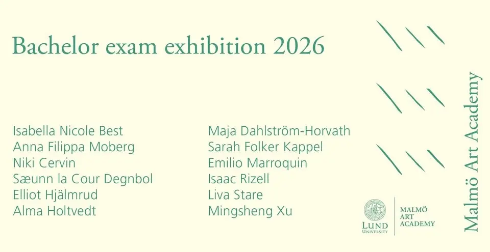 Bachelor exam exhibition 2026