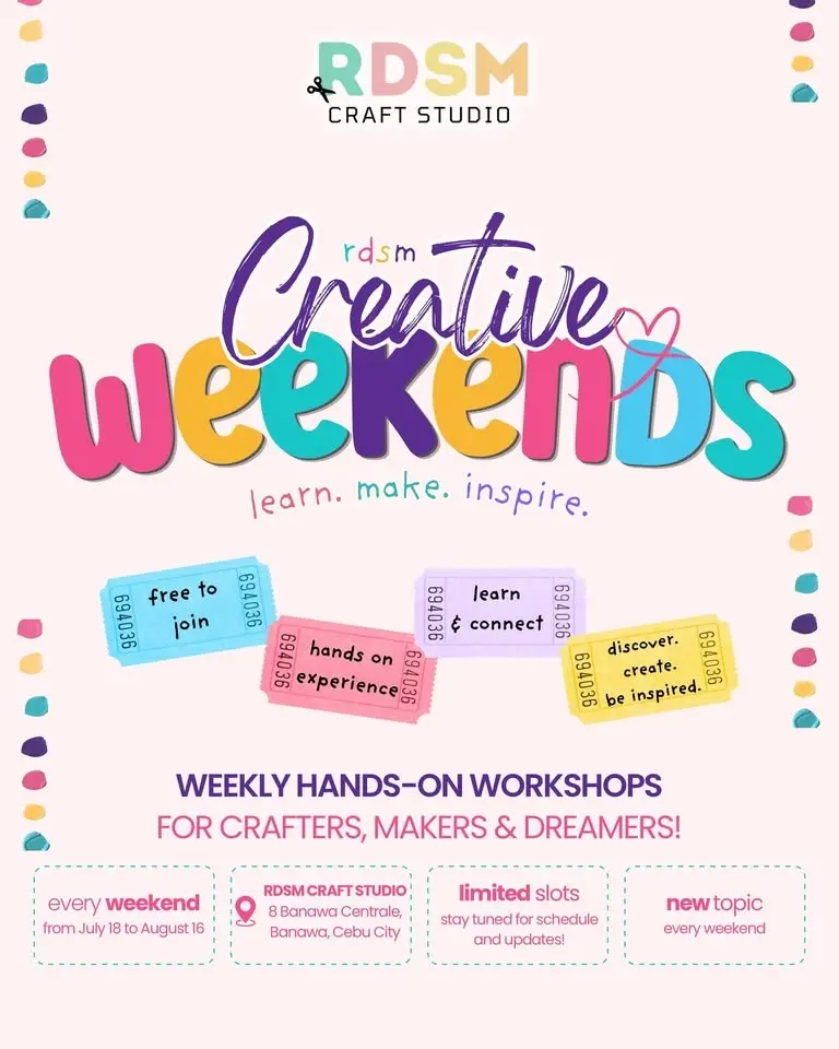 RDSM Creative Weekends: FREE Siser, XTool & 3D Workshops