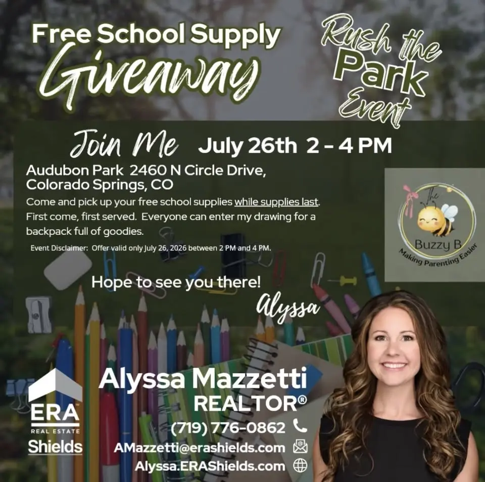 Rush the Park School Supply Drive